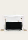 Clear Crossbody Bag-Hand In Pocket
