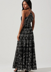 ASTR The Label Madeline Halter Dress - Black/Silver ***FINAL SALE***-Hand In Pocket