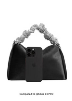 Melie Bianco Estela Velvet Top Handle Bag-Gold-Hand In Pocket