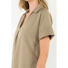 THML Eliza V Neck Dress - Vine-Hand In Pocket