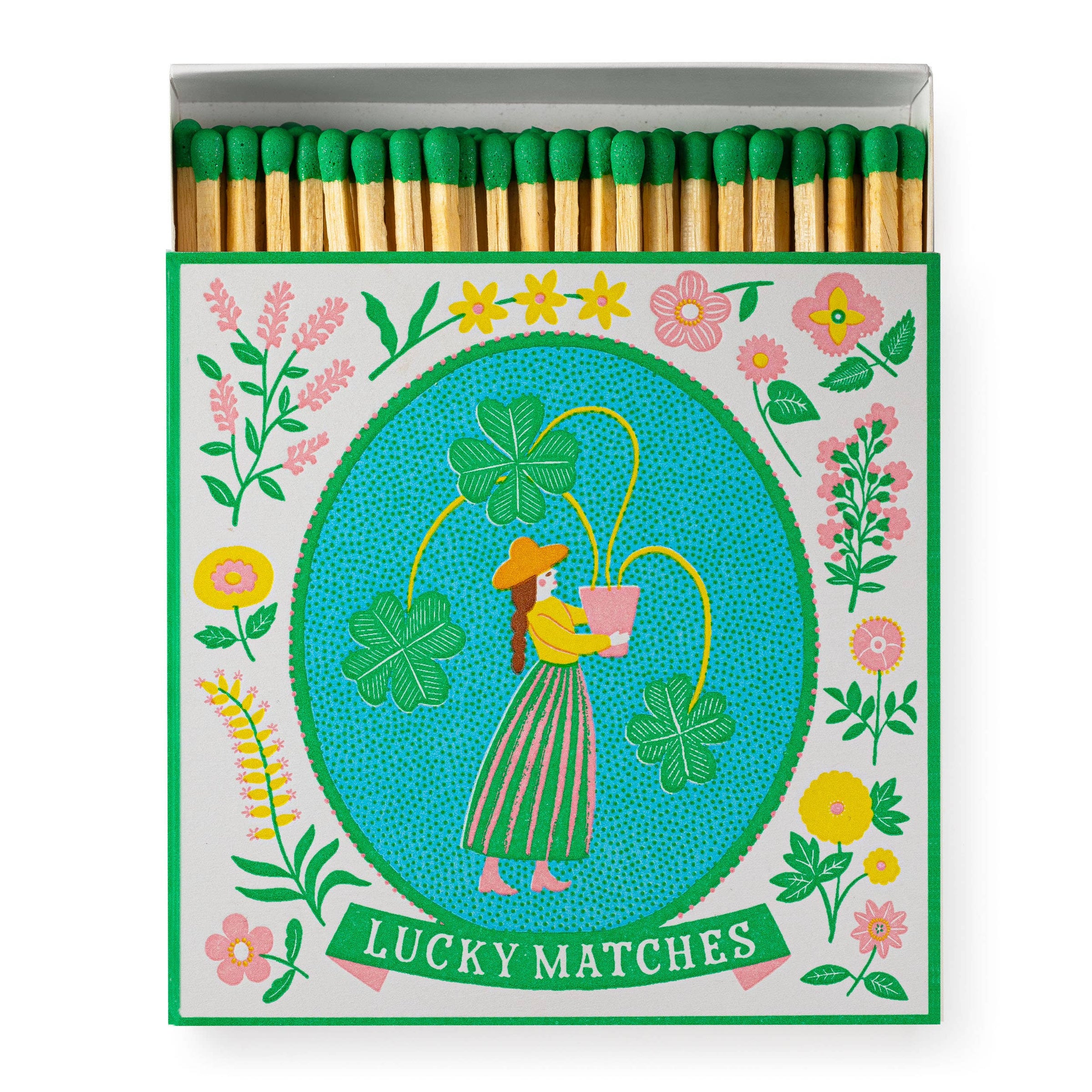 Lucky by Ariane Butto | Square - Safety Matches-Hand In Pocket