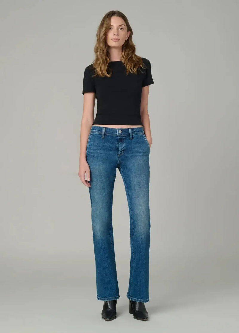 Joe's Jeans The Provocateur Petite Trouser- Crave-Hand In Pocket