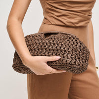 Abigail Crossbody - Chocolate-Hand In Pocket