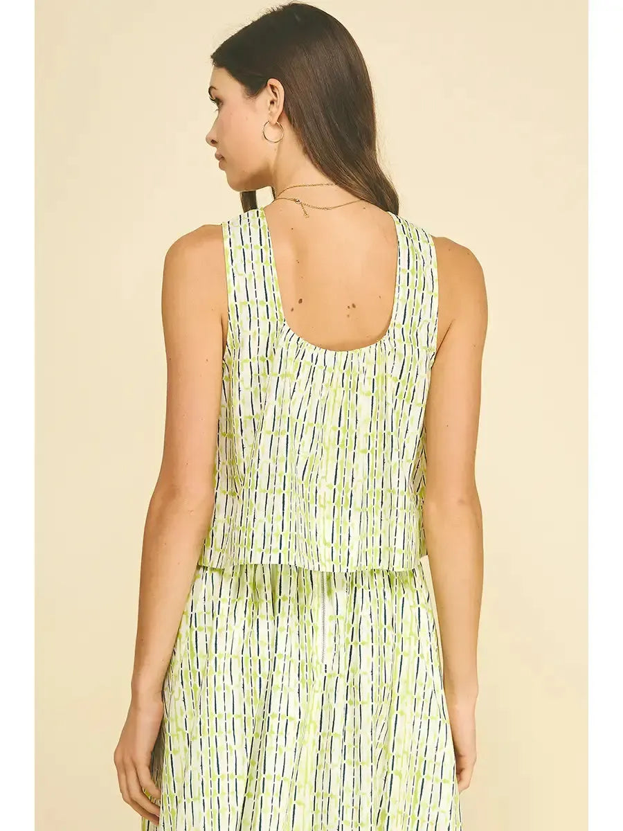 Lily Top - Lime