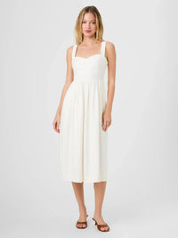 French Connection Aspen Dress - Summer White-Hand In Pocket
