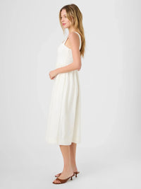 French Connection Aspen Dress - Summer White-Hand In Pocket