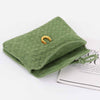 Boston Suede Crossbody bag: Green-Hand In Pocket