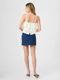 French Connection Aimee Top - Porcelain Cream-Hand In Pocket