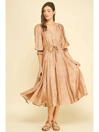 Andy Dress- Brown ***FINAL SALE***-Hand In Pocket