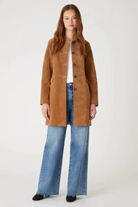 Blank NYC Dirt Bike Jacket - Rust-Hand In Pocket