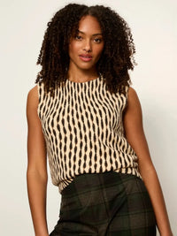 Sanctuary Soft Printed Shell - Inkblot-Hand In Pocket