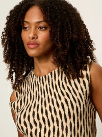 Sanctuary Soft Printed Shell - Inkblot-Hand In Pocket