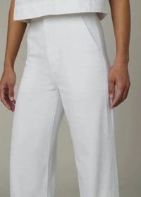 Joe's Jeans The Clean Denim Trouser Ankle - White-Hand In Pocket