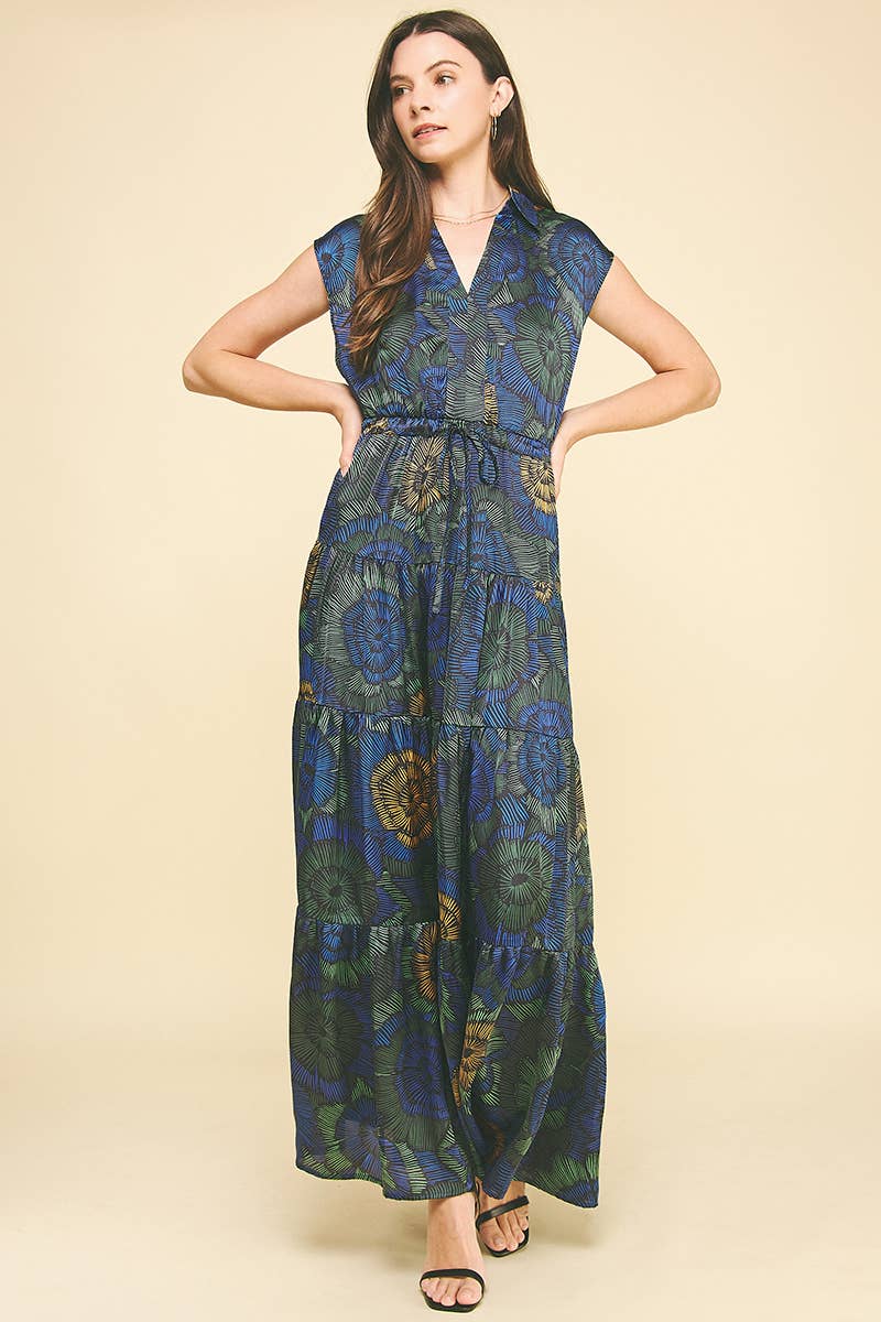 Kyla Tiered Floral Maxi Dress ***FINAL SALE*** – Hand In Pocket Kyla Tiered Floral Maxi Dress ***FINAL SALE*** – Hand In Pocket