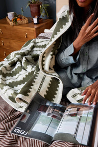 Collins Stripe Blanket: Original