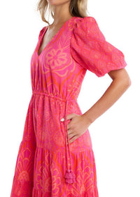 Allison Celeste Dress-Hand In Pocket