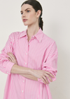 Dèluc Solar Dress - Striped Pink-Hand In Pocket