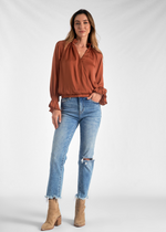 Riley Top - Rust ***FINAL SALE***-Hand In Pocket