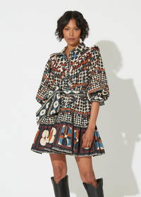 Cleobella Lotte Mini Dress-Hand In Pocket