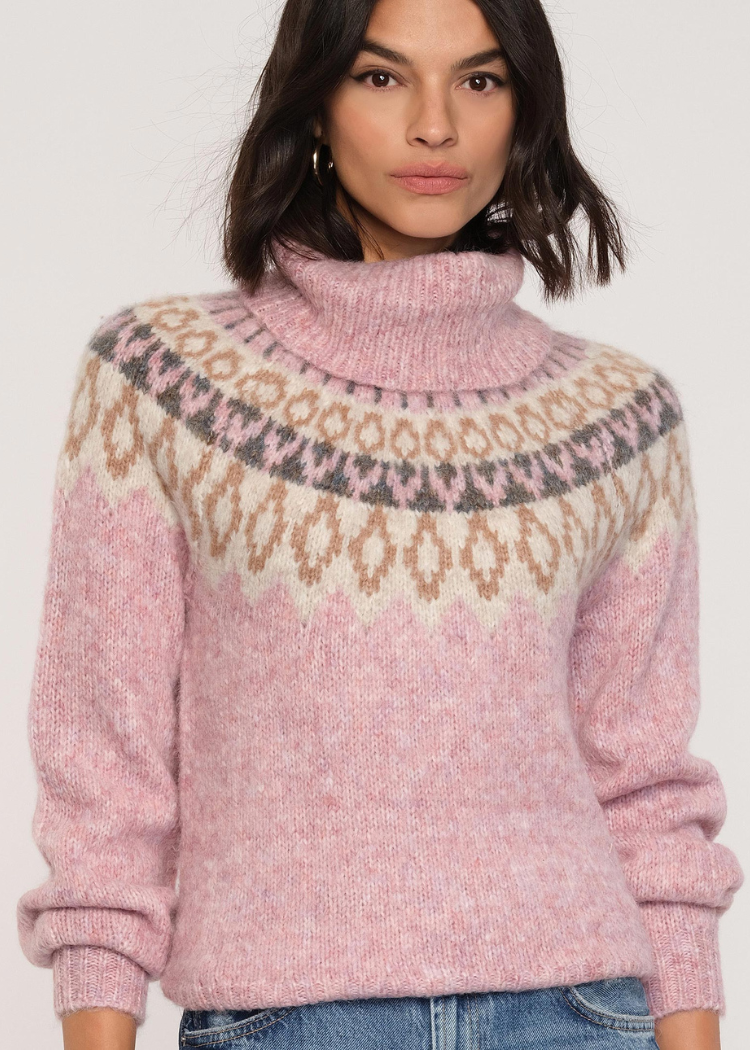 Heartloom Eryk Sweater - Lilac-Hand In Pocket