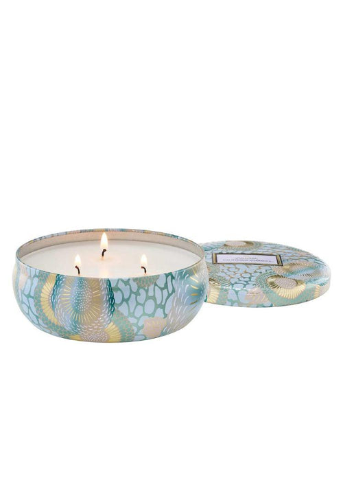 Voluspa 3 Wick Tin Candle- California Summers-Hand In Pocket