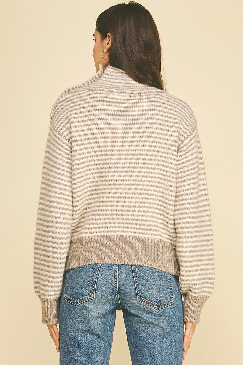 Fallon Sweater - Taupe