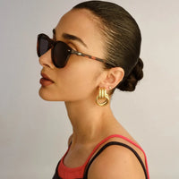 Le Specs Bandwagon - Matte Tort-Hand In Pocket