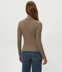 Michael Stars Riley Turtleneck - Cobblestone