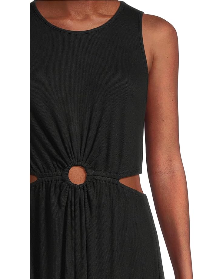 Michael Stars Leni Cut Out Midi Dress - Black ***FINAL SALE***