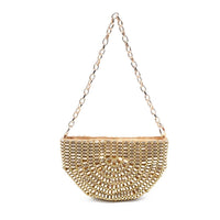 Rowan Evening Bag - Gold-Hand In Pocket