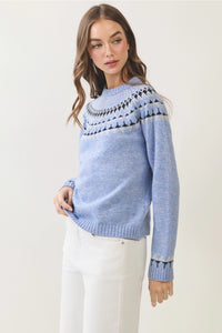 Maisie Sweater - Light Blue