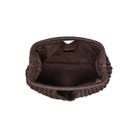 Abigail Crossbody - Chocolate-Hand In Pocket
