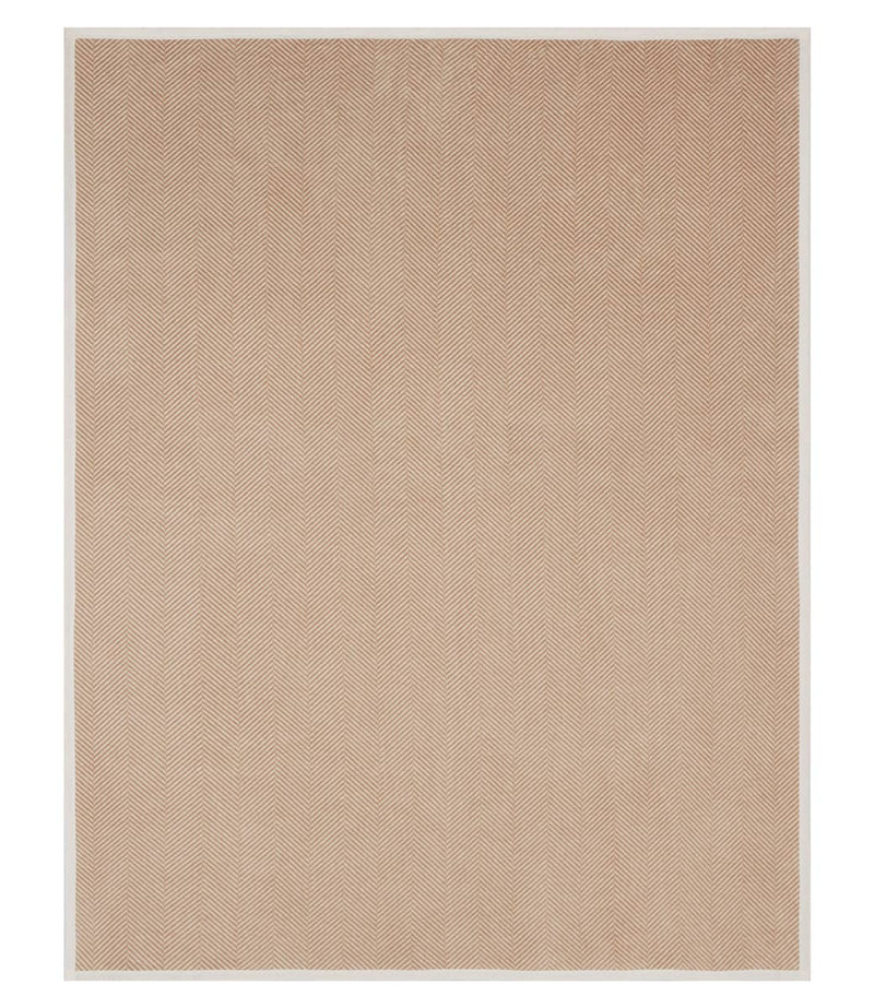 Harborview Herringbone Tan Blanket: Original