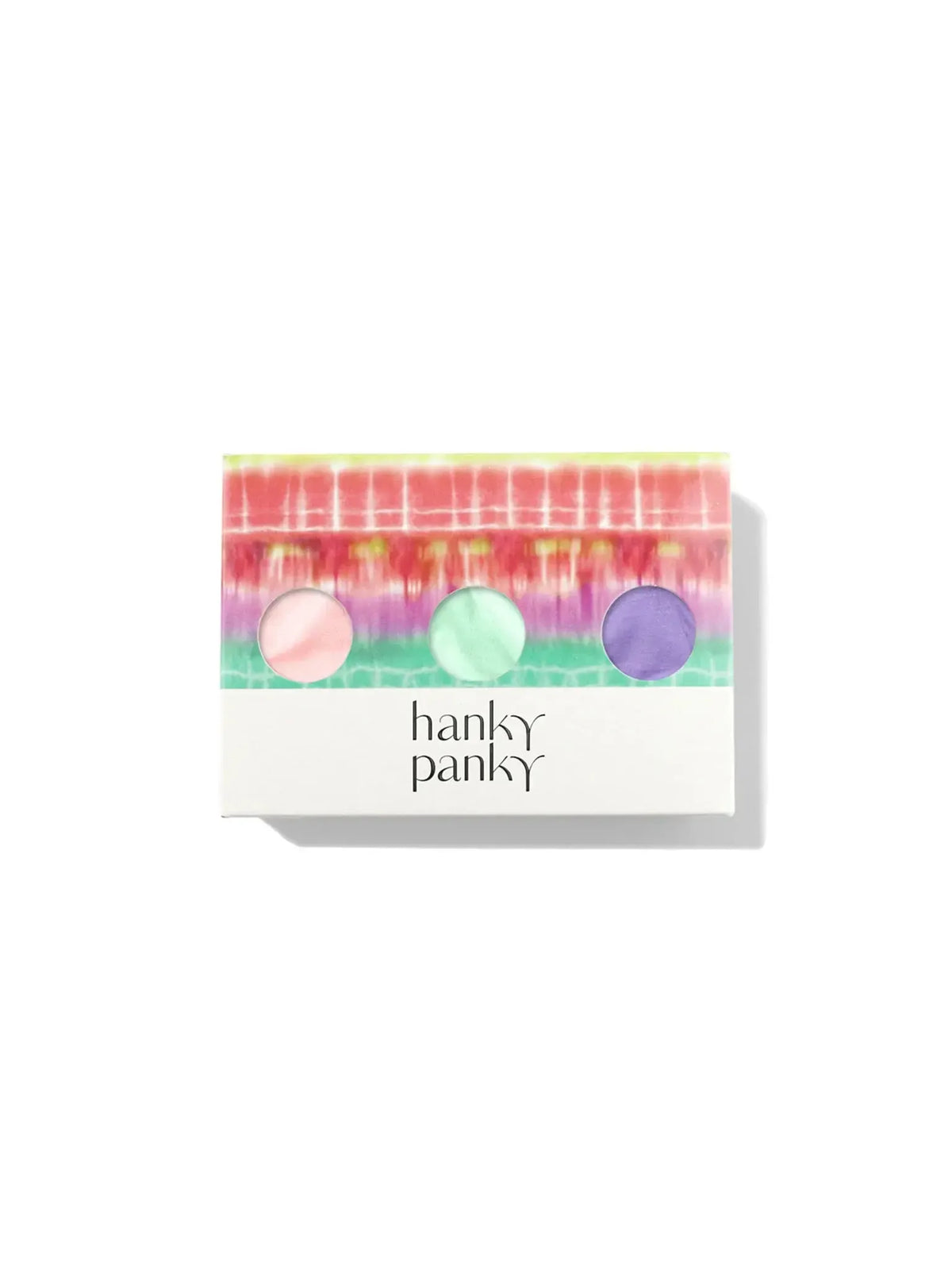 Hanky Panky 3 Pack Low Rise Tie Dye Box Set - RLCT-Hand In Pocket