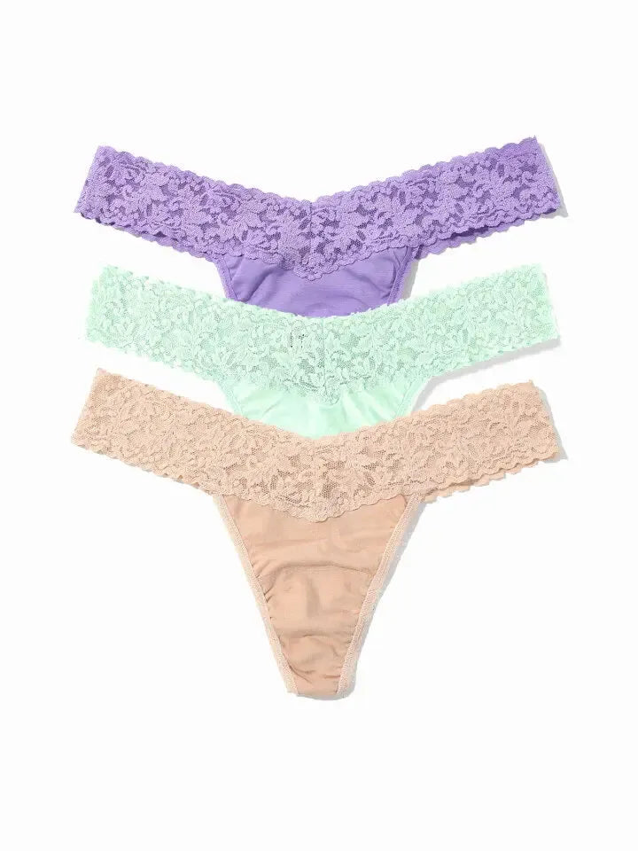 Hanky Panky 3 Pack Low Rise Tie Dye Box Set - RLCT-Hand In Pocket
