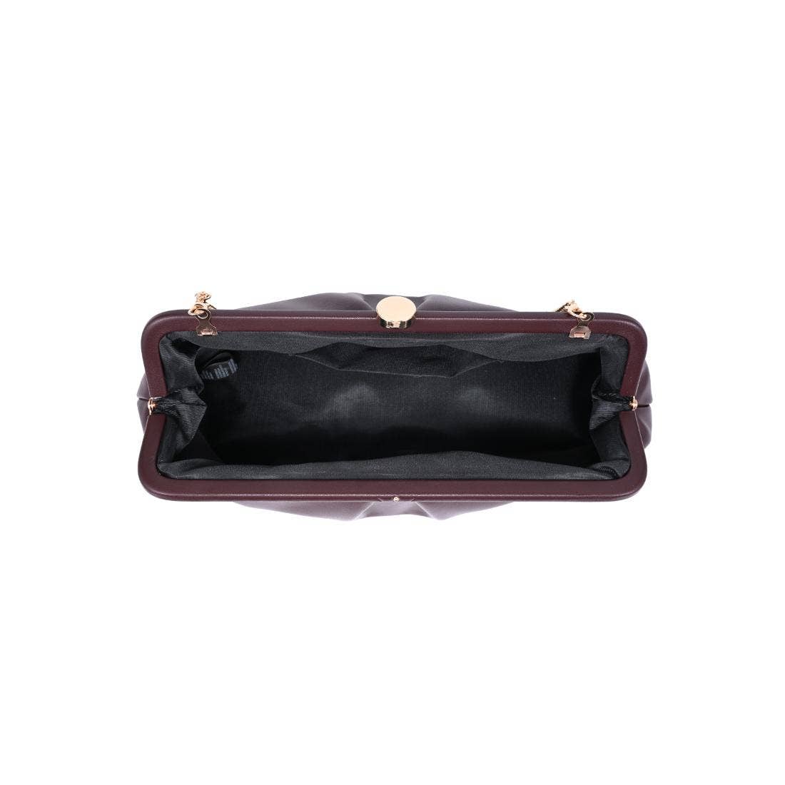 Kit Crossbody: Burgundy-Hand In Pocket