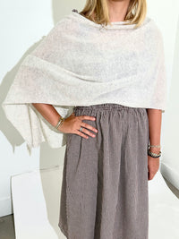 HIP Cashmere Top - Silver-Hand In Pocket