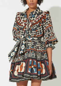 Cleobella Lotte Mini Dress-Hand In Pocket