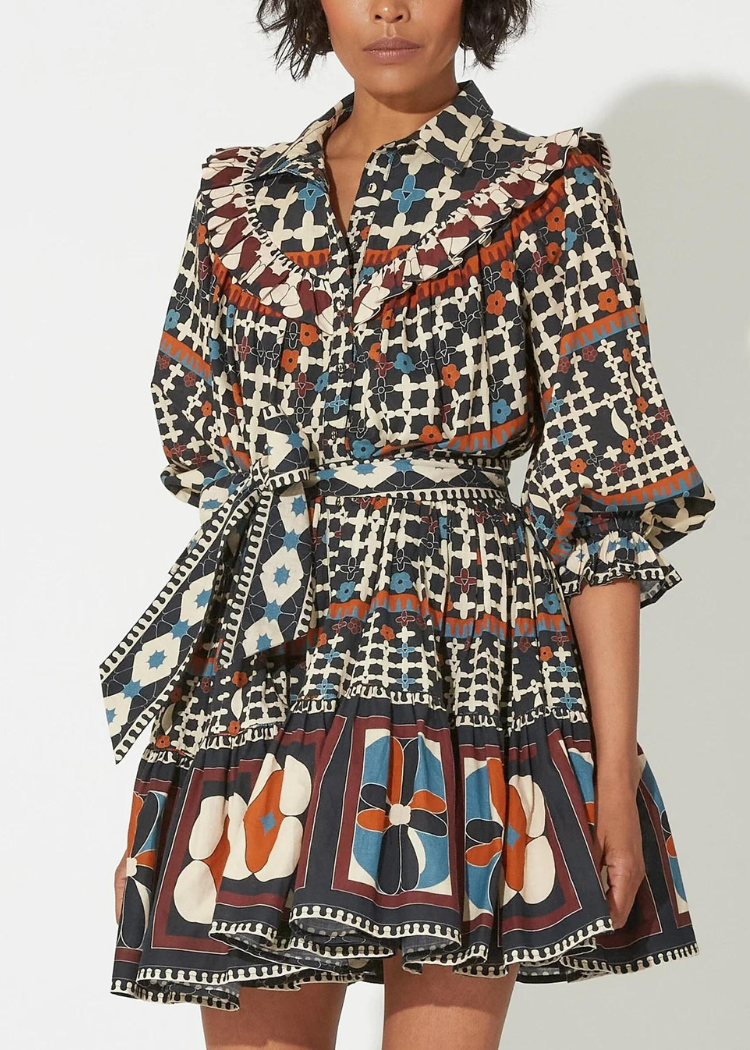 Cleobella Lotte Mini Dress-Hand In Pocket