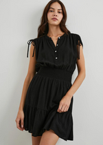 Rails Samina Dress - Black-Hand In Pocket