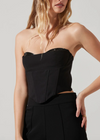 ASTR The Label Shanna Top - Black ***FINAL SALE***-Hand In Pocket