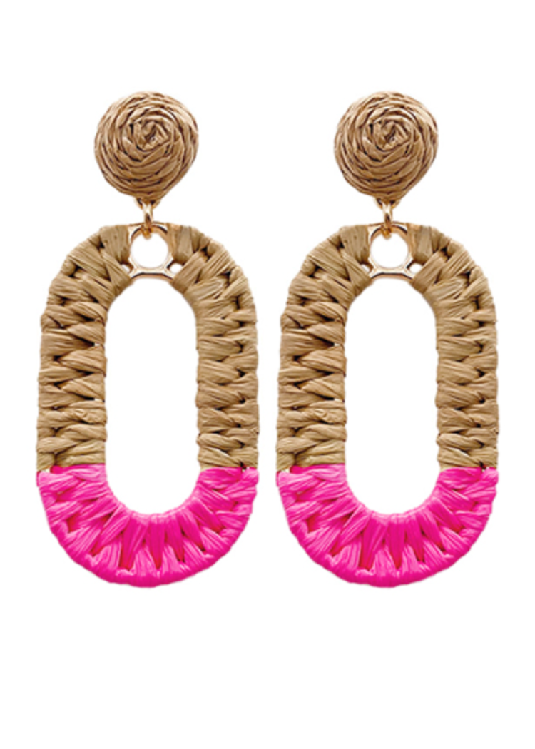 Zuri Drops-Fuchsia-Hand In Pocket