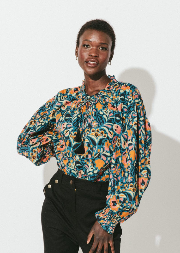 Cleobella Kaitlyn Blouse - Tallulah-Hand In Pocket