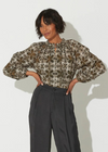 Cleobella Alica Blouse- Retro Tile ***FINAL SALE***-Hand In Pocket