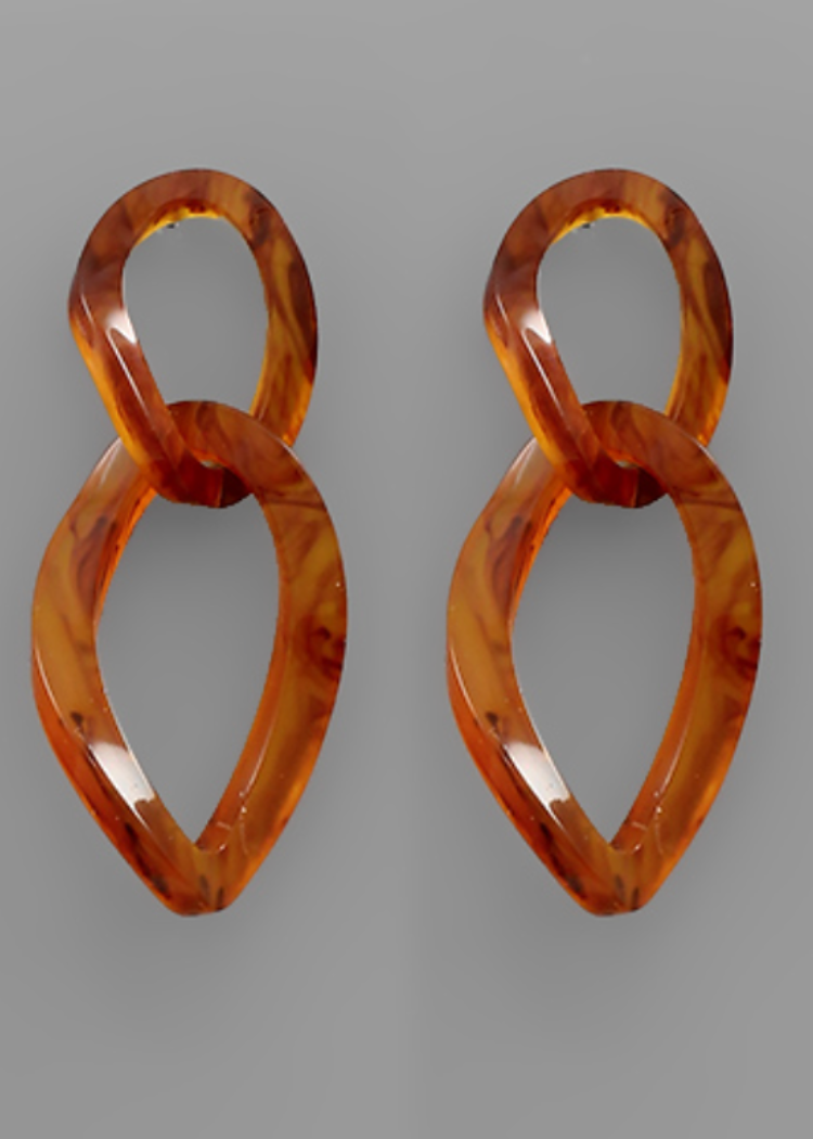 Webb Double Twist Drops-Brown-Hand In Pocket