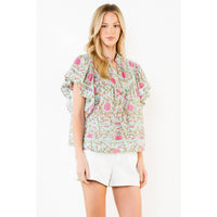THML Florence Top - Mint-Hand In Pocket
