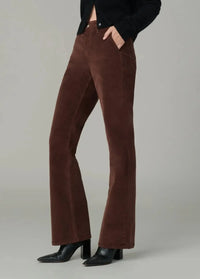 Joe's Jeans The Provocateur Petite Bootcut - Chocolate-Hand In Pocket