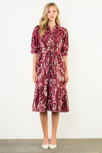 THML Georgia Midi Dress- PL-Hand In Pocket