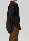 Citizens of Humanity Kayla Shirt - Black-Hand In Pocket