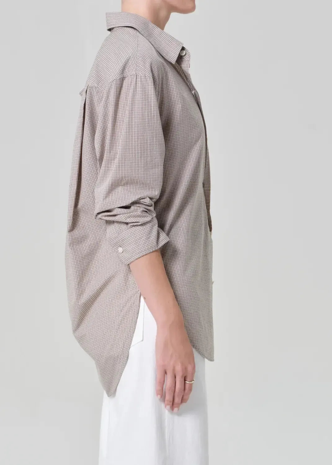 Citizens of Humanity Kayla - Cardiff Plaid-Hand In Pocket